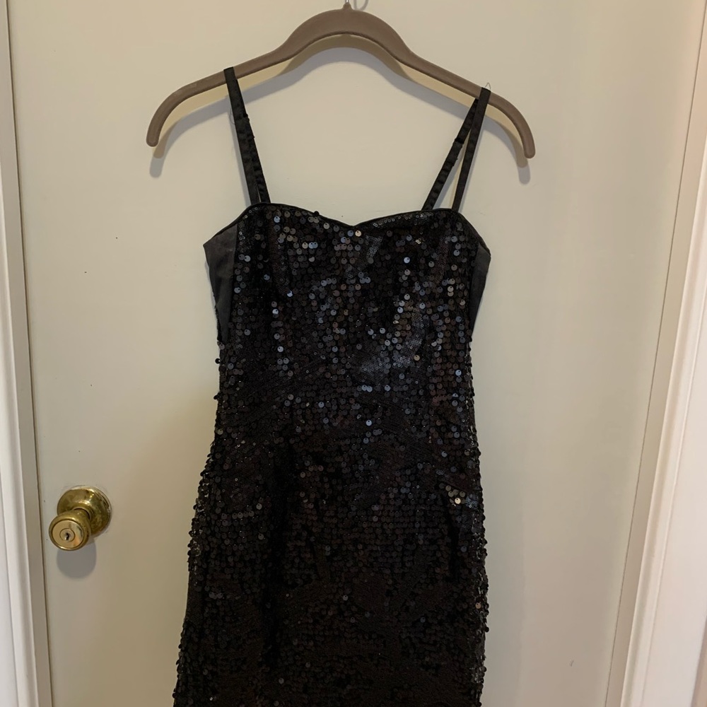H&M sequin mini dress